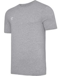 Umbro - Club Leisure T-Shirt (Light Marl) Cotton - Lyst