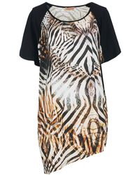 Conquista - Exotische Allüre Plus Size Jersey-Tunika - Lyst