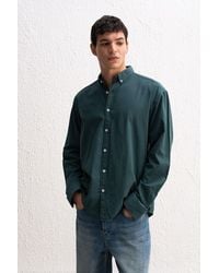 Giesto - Cotton Oversized Button-Up Shirt - Lyst