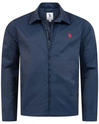 U.S. POLO ASSN. - U. Polo Assn. Jas Van Elastische Katoenmix - Lyst