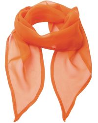 PREMIER - Ladies/ Work Chiffon Formal Scarf (Terracotta) - Lyst
