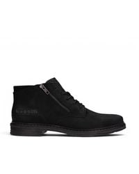 Bugatti - Leather Lace-Up Chukka Ankle Boots - Lyst