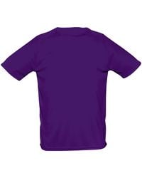 Sol's - Sporty Short Sleeve Performance T-Shirt (Dark) - Lyst