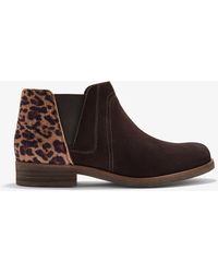 Clarks - Demi2 Beat Dark Suede Boots - Lyst