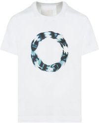 Givenchy - Circle Logo Oversized T-Shirt Cotton - Lyst
