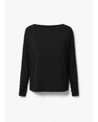 Basiclo - Viscose Oversize Longsleeve - Lyst