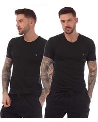 Calvin Klein - "Essential" T-Shirt Rundhalsausschnitt Für Herren(2Er-Pack) - Lyst