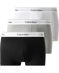 Calvin Klein - Unterhosen 3Er-Pack Icon Stretch Boxers Mehrfarbig - Lyst