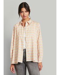 Bugatti - Damen Freizeitbluse Mit Verdeckter Knopfleiste - Lyst