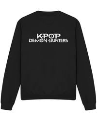 K-Pop Demon Hunters - Adult Logo Sweatshirt - Lyst
