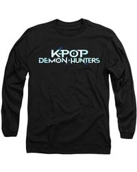 K-Pop Demon Hunters - Adult Logo Long-Sleeved T-Shirt - Lyst