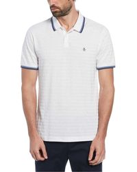 Original Penguin - Getipt Poloshirt Regular - Lyst