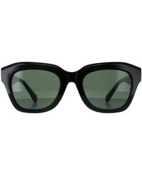 Smarty - Square Vrouwen Zwart Groen Sb2311 - Lyst