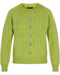 faina - Jumper Groente - Lyst