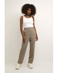 Kaffe - Jersey Top Regular Fit Optical White - Lyst