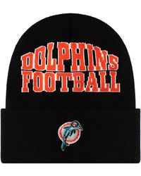 Mitchell & Ness - Nfl Miami Dolphins Origins Knit Beanie - Lyst