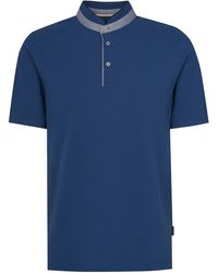 Bugatti - Herren Poloshirt Met Opstaande Kraag - Lyst