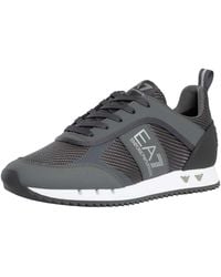 EA7 - Mesh Logo-Sneakers - Lyst