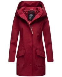 Marikoo - Softshelljas – Mayleen, Waterafstotend Met Capuchon - Lyst