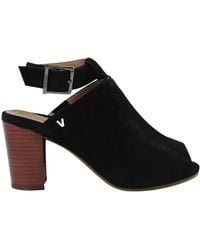 Vionic - Kaia Heeled Sandals Suede - Lyst