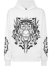 Philipp Plein - Sweatshirt Met Capuchon Thunder Tiger - Lyst