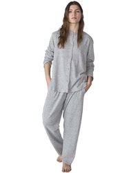 J&j Brothers - Jjbfp1901 Long-Sleeved Shirt Pajamas - Lyst