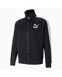 PUMA - Iconic T7 Track Jacket Cotton - Lyst