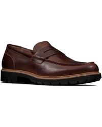 Clarks - Batcombe Edge Herren Braune Schuhe - Lyst