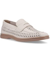 Hush Puppies - Bowie Leather Slim Fit Loafers - Lyst