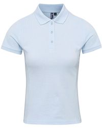 PREMIER - Ladies Coolchecker Plus Piqu Polo With Coolplus (Light) - Lyst