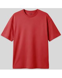 TOMMY LIFE - Oversized Cotton Blend Crew Neck T-Shirt - Lyst