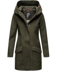 Marikoo - Softshelljas – Mayleen, Waterafstotend Met Capuchon - Lyst