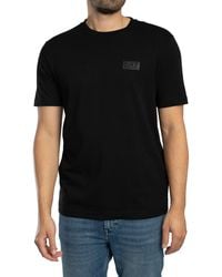 EA7 - T-Shirt Met Logo Op De Achterkant Van De Doos - Lyst