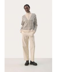 Part Two - Strickjacke Gerade Passform - Lyst