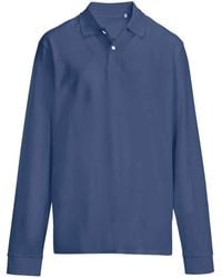 Sol's - Adult Pique Long-Sleeved Polo Shirt (Denim) - Lyst