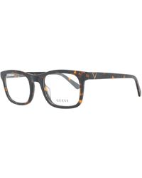 Guess - Accessoires ,Bruin ,Rechthoekige Optische Monturen - Lyst