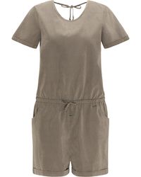 Dreimaster - Cupro-Pullover Damen Dunkelgrau - Lyst