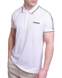 Lambretta - Ss24 Paisley Taped Polo Shirt Cotton - Lyst