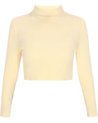 myMo - Pullover Frauen Hellgelb - Lyst
