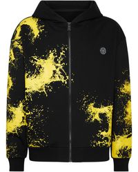 Philipp Plein - Zip Hoodie Splash - Lyst