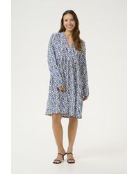 Kaffe - Kleid Loose Fit Multicolour - Lyst