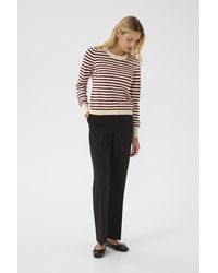 Part Two - Pullover Gertiepw Relaxed Fit Bordo - Lyst