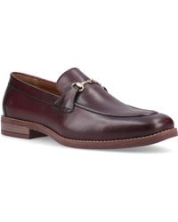 Hush Puppies - Moses Leather Bordeaux Loafers - Lyst
