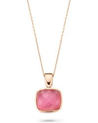 Orphelia - 'isabella' Dames 925 Sterling Zilveren Ketting Met Hanger - Lyst