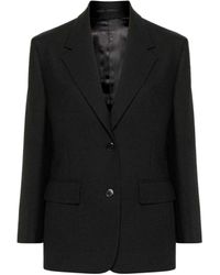 Prada - Wolle Blazer - Lyst