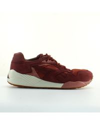 PUMA - Trinomic Xs 850 Burgundy Synthetic S Lace Up Trainers 357032 04 - Lyst