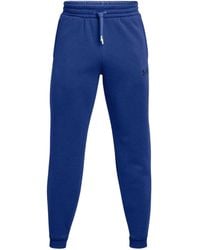 Under Armour - Effen Fleece-Joggingbroek Voor - Lyst