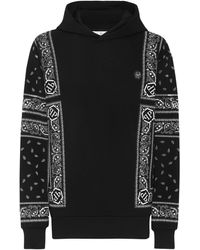 Philipp Plein - Sweatjack Met Capuchon Paisley - Lyst