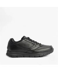Skechers - Nampa Wyola Sr Ladies Slip Resistant Trainers - Lyst