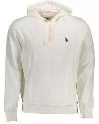 U.S. POLO ASSN. - White Cotton Sweater - Lyst
